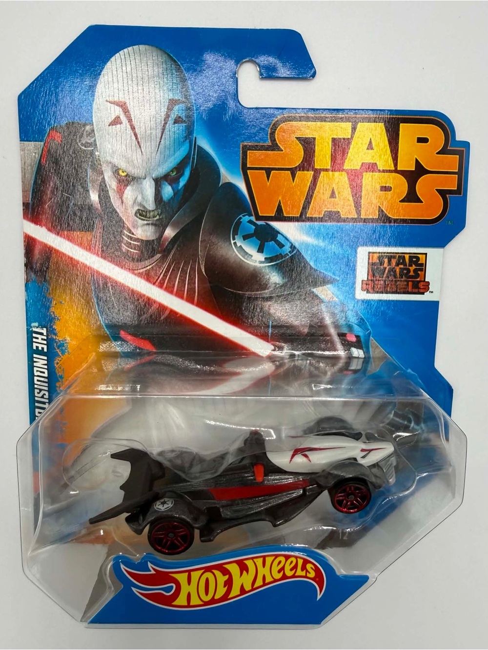 HOT WHEELS STAR WARS CHARACTER CAR 12 - STAR WARS REBEL INQUISITOR VEHICLE